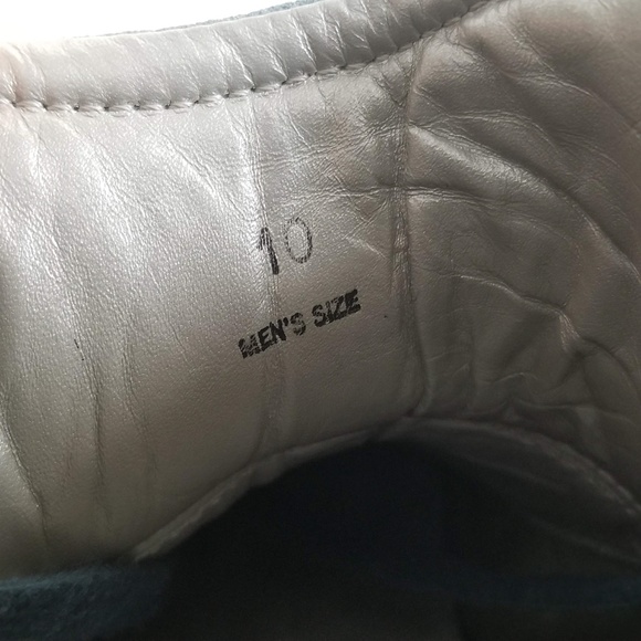 HOGAN REBEL Fashion Sneakers High Top Blue Suede - Picture 12 of 12